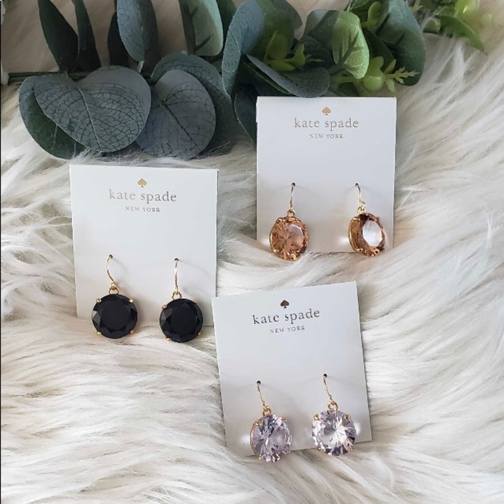 ♠️ Kate Spade BLACK Earrings ♠️